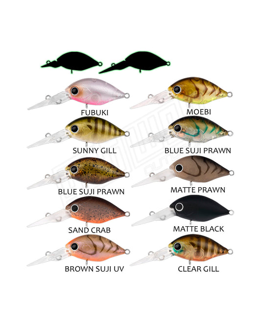 Daiwa Infeet Rollin Crank Hard Body Lures