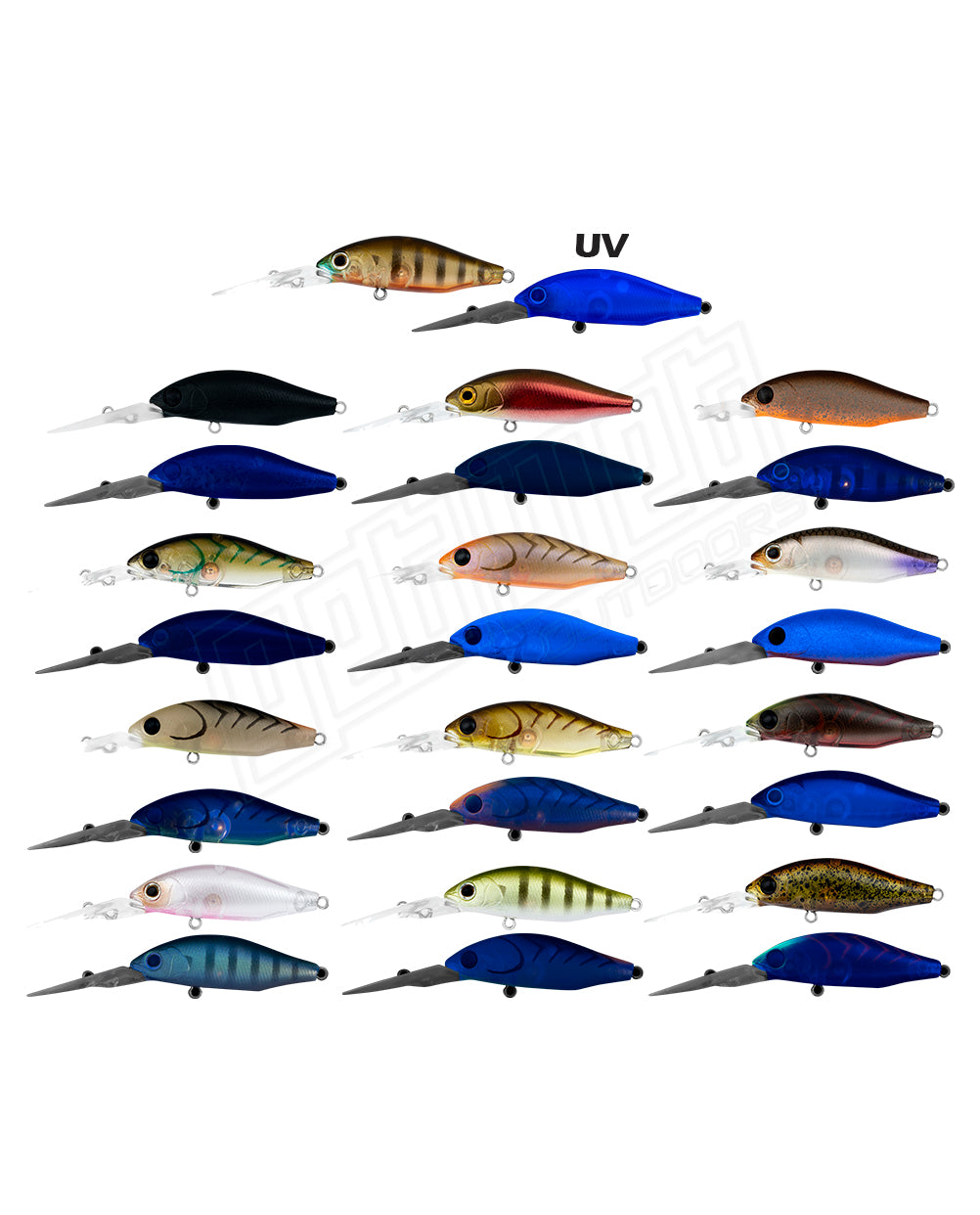Daiwa Infeet Spike 44MR Range Shallow Lures