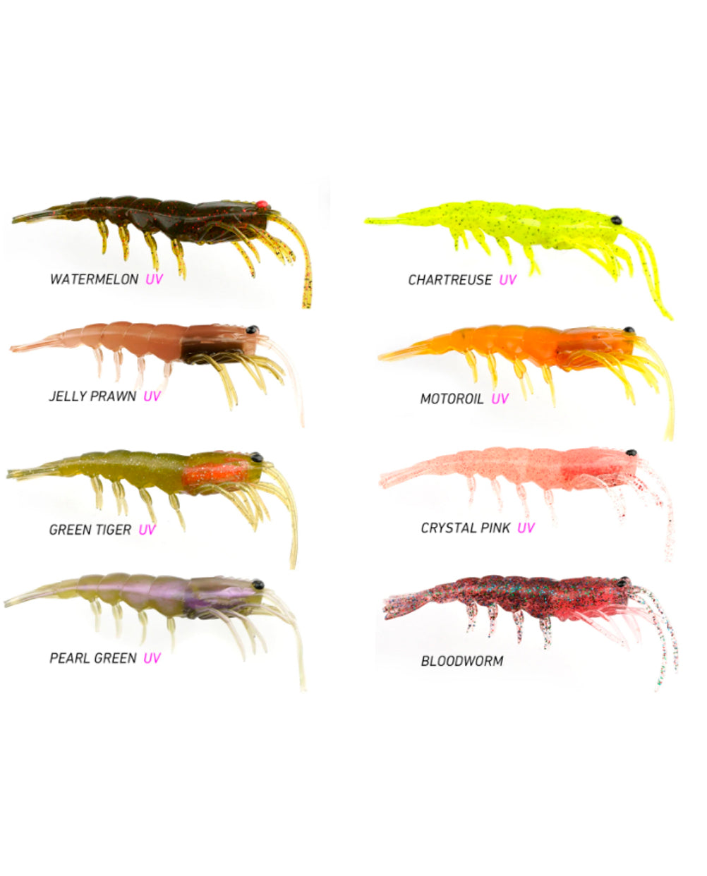 Pro Lure Clone Prawn Soft Plastic Lure